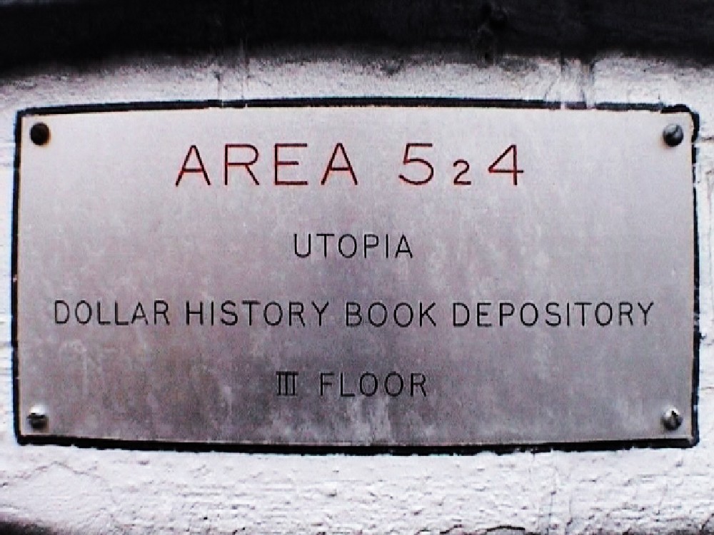 the sign
